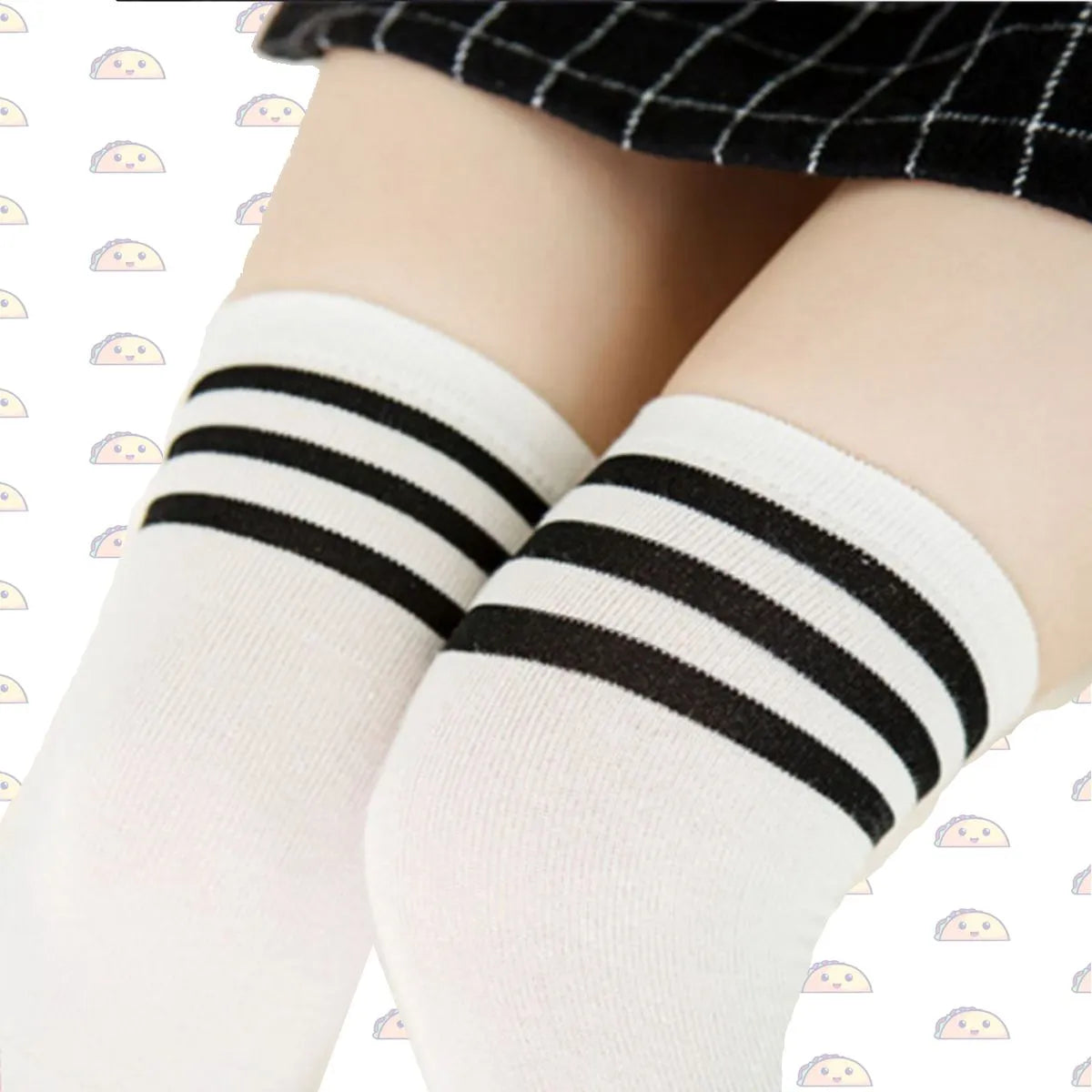 Over-the-Knee Socks - Black