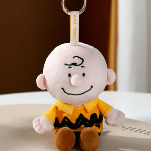 Plush keychain of Carlie Brown. Peanuts brand blind box