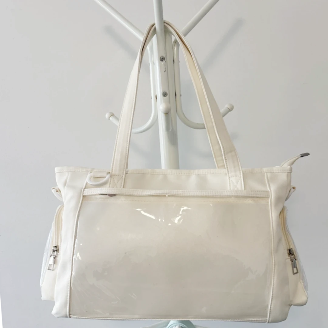 Multi-Colour Ita Bag with Clear Display Pockets