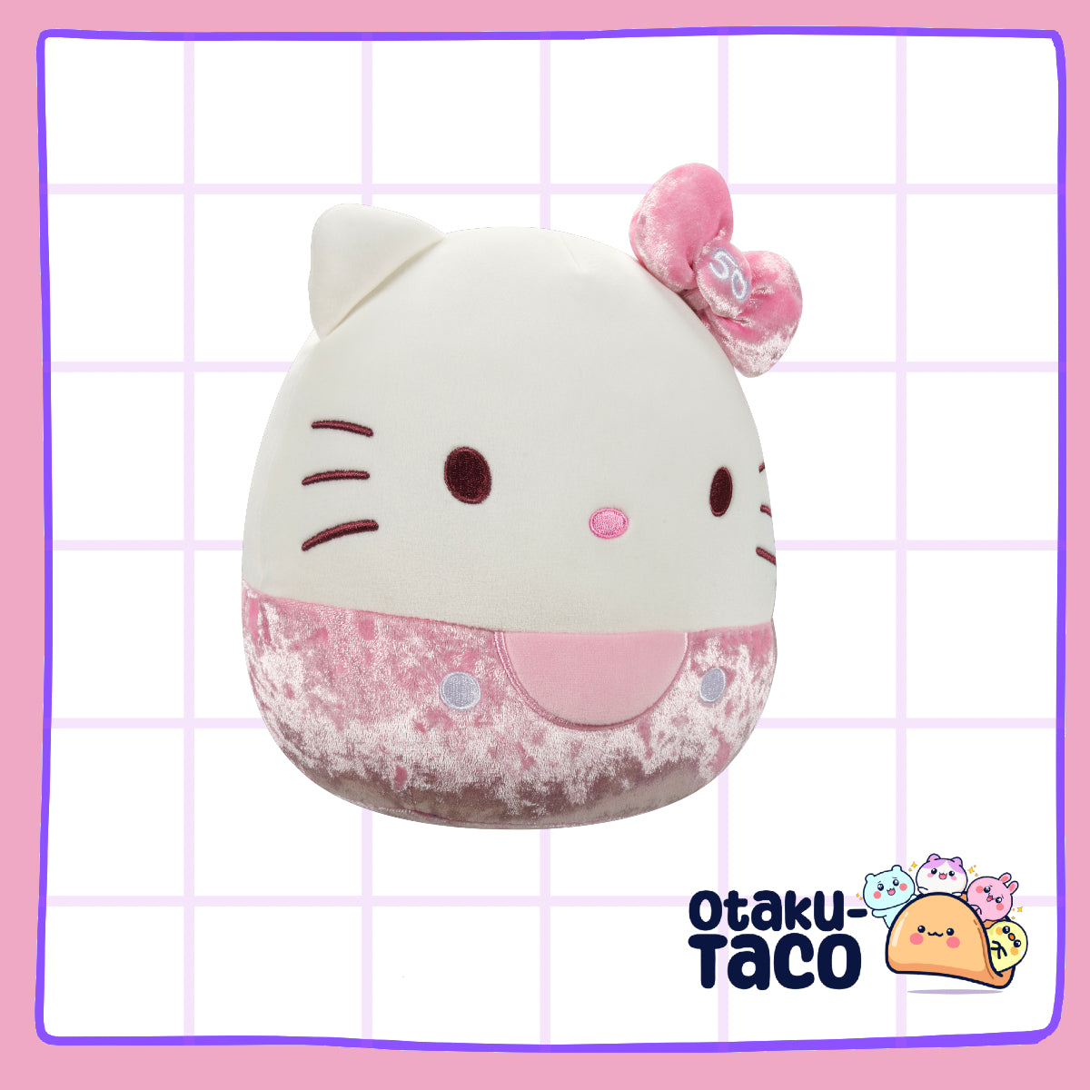 Hello Kitty 50th Anniversary Squishmallow Plush