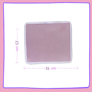 ita bag mesh insert for purple ita bag 