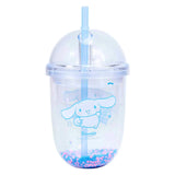 Official Sanrio Cinnamoroll cup with straw and figure topper