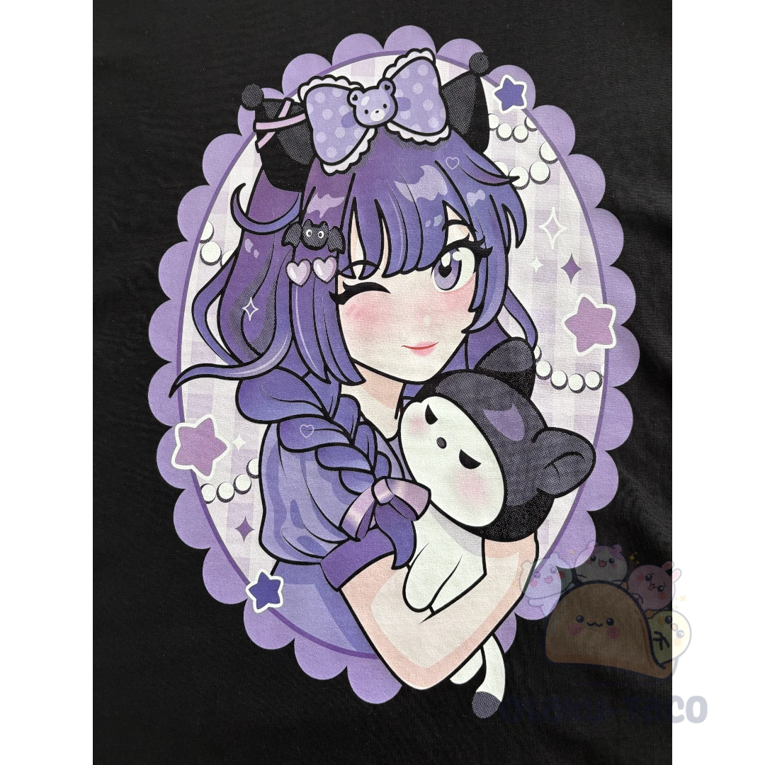 Pastel Anime Girl T-Shirt – Cute Kawaii Graphic Tee (Unisex XS–5XL)