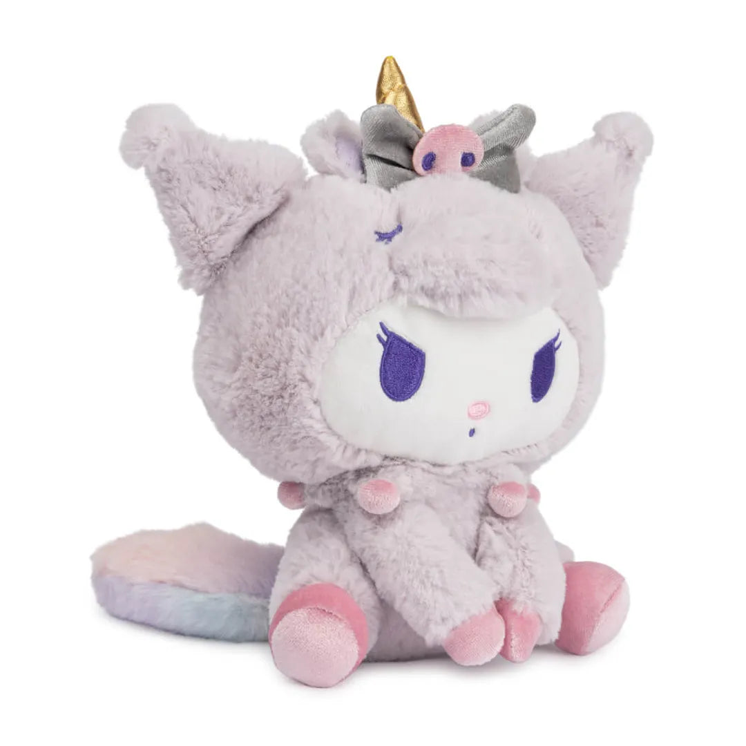Kuromi Unicorn Plush 15 cm – Super Soft Kawaii Sanrio Toy | Official Sanrio Product