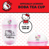 Hello Kitty boba tea cup 