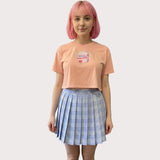 Light Blue Pleated Skirt – Kawaii Schoolgirl