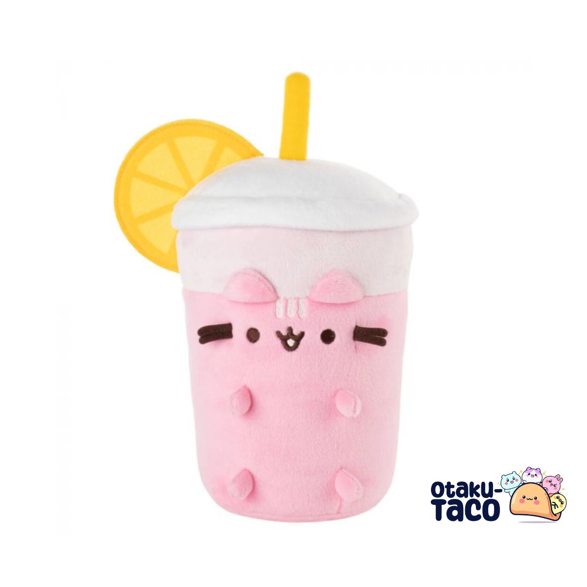 PUSHEEN SIPS PINK LEMONADE PLUSH