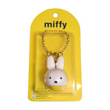 Miffy massage ball with gold chain in yellow packaging