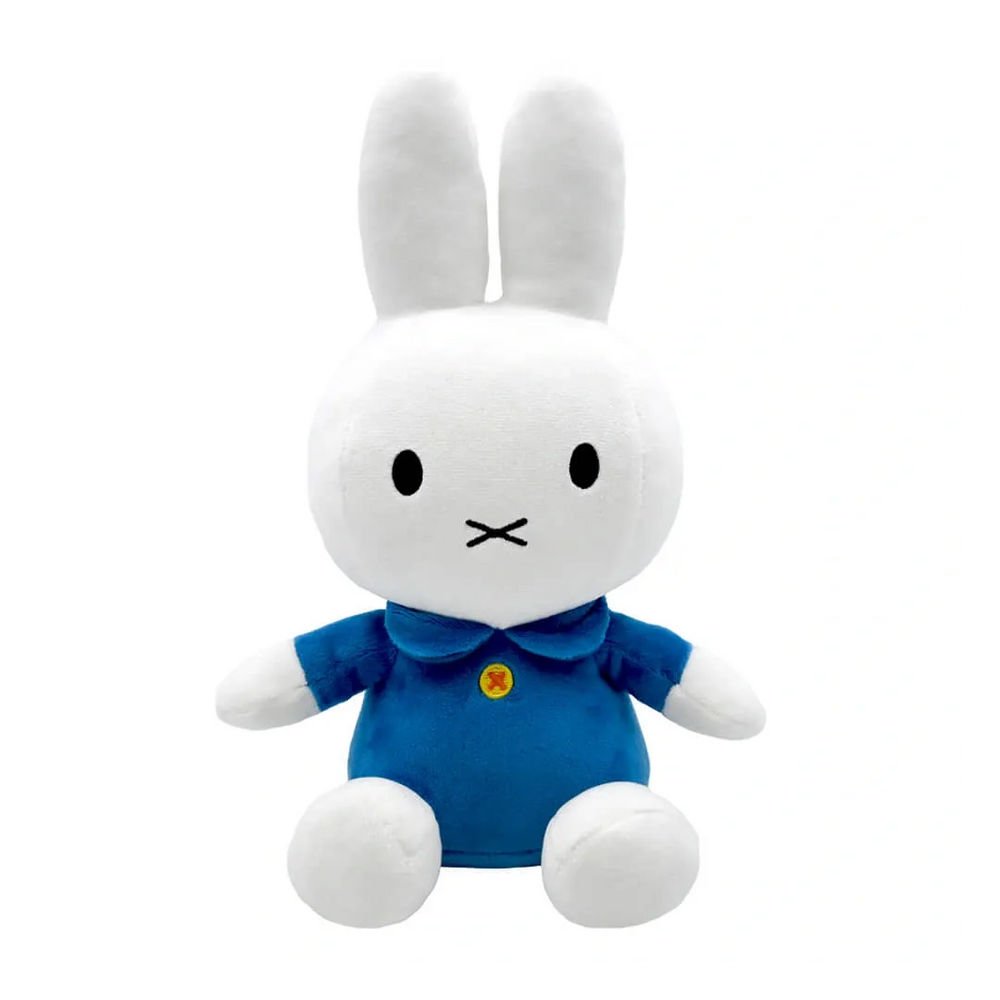Miffy Plush – Blue Dress 30 cm (Official Soft Toy)