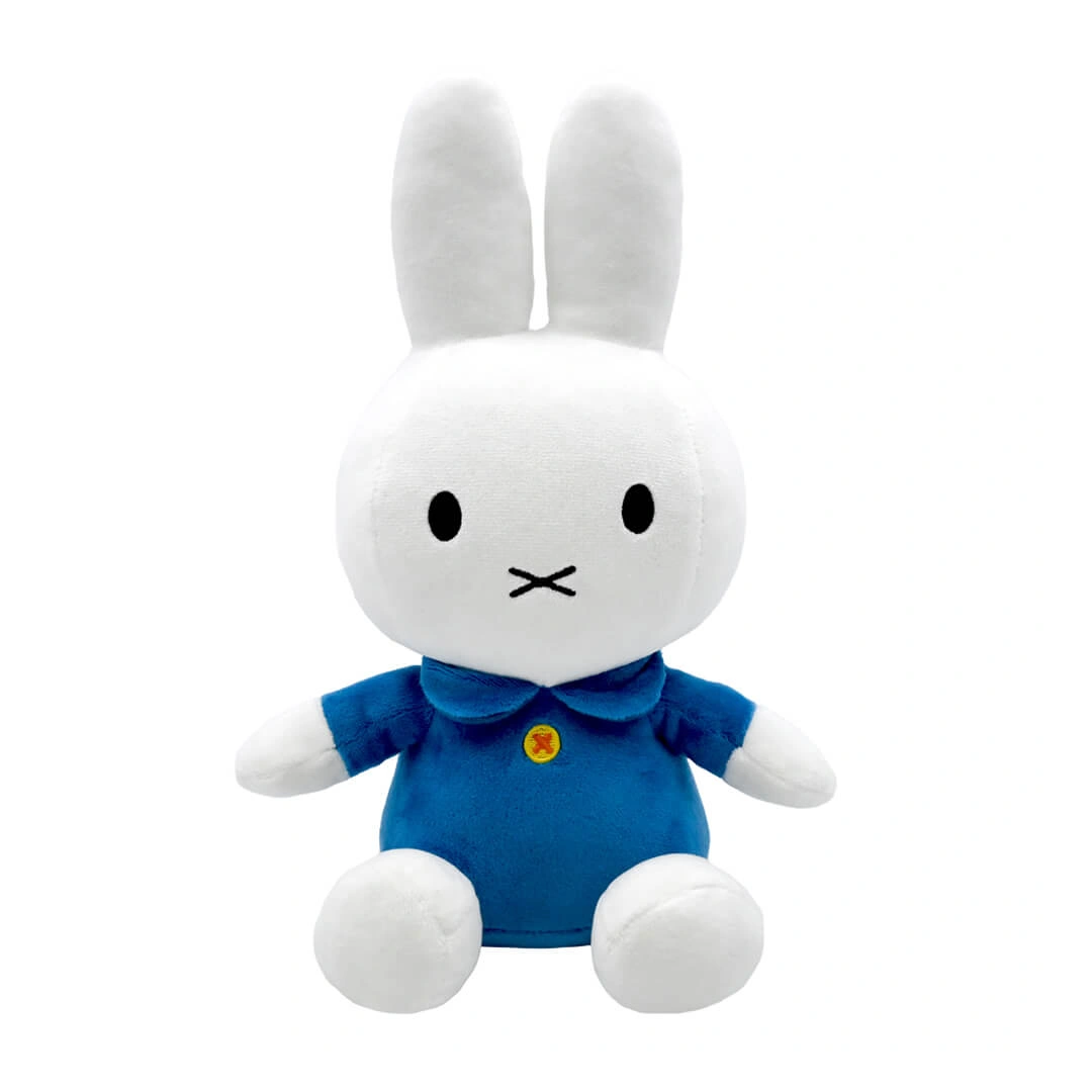 Miffy Plush – Blue Dress 30 cm (Official Soft Toy)