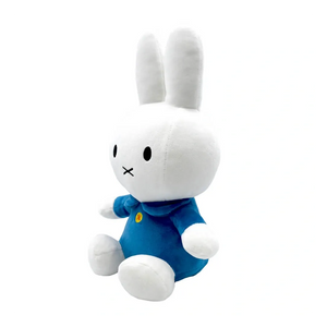Miffy Plush – Blue Dress 30 cm (Official Soft Toy)