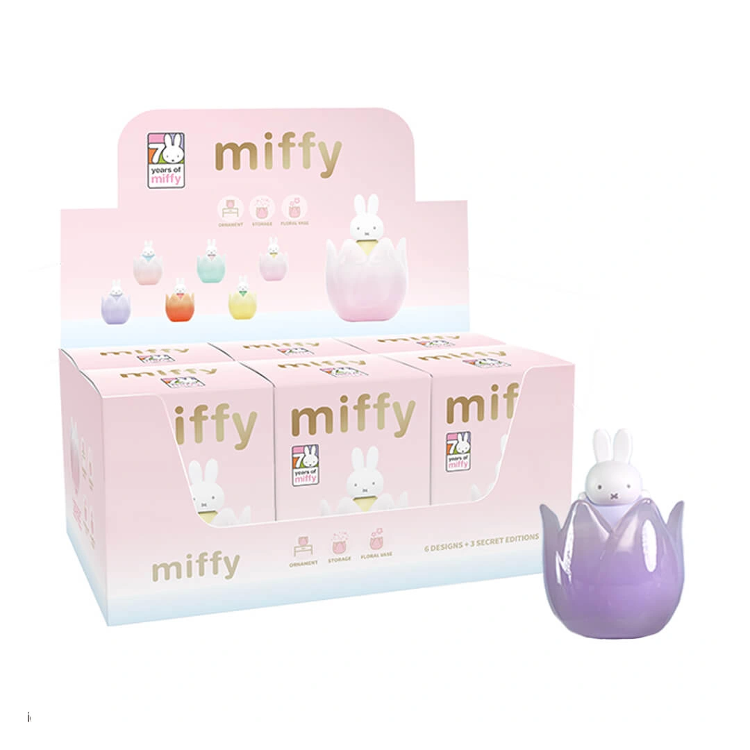 Miffy product packaging and figurine  blind box series 