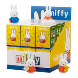 Miffy toy figures and packaging with colorful boxes. Licensed blind box 