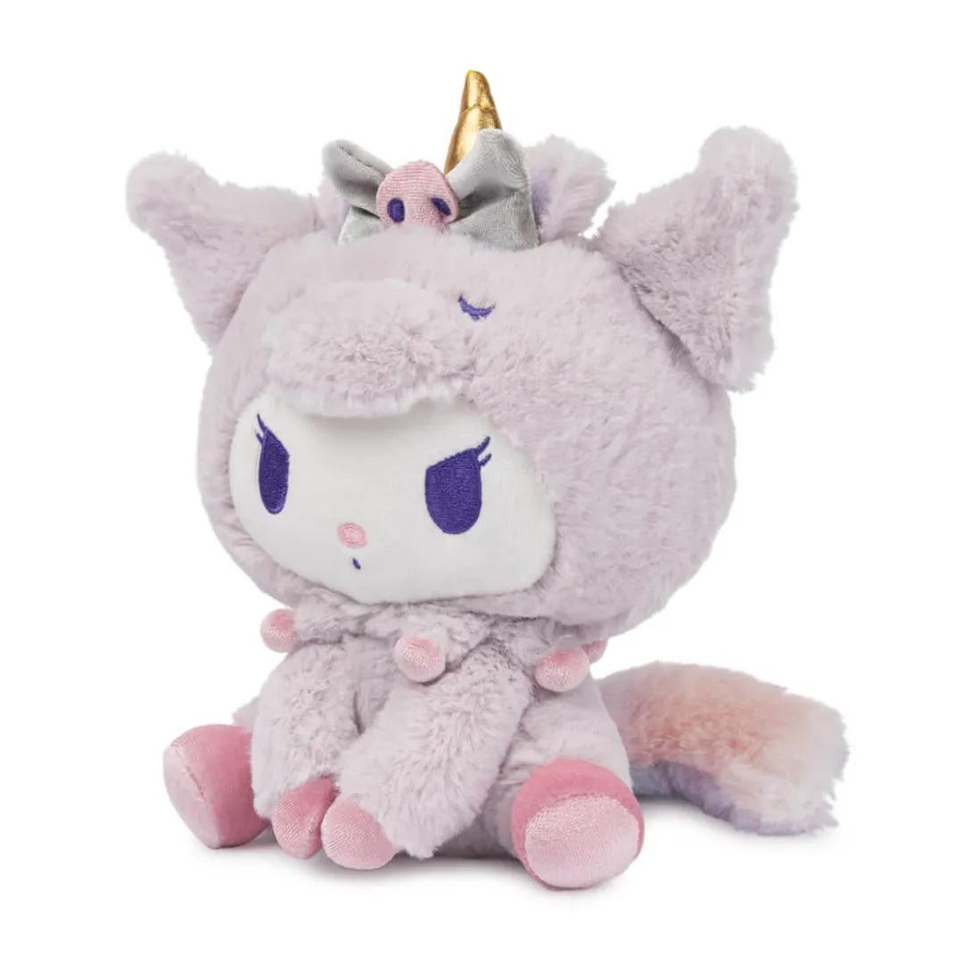 Kuromi Unicorn Plush 15 cm – Super Soft Kawaii Sanrio Toy | Official Sanrio Product
