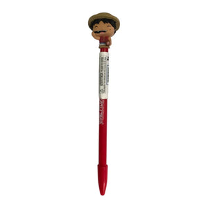 One Piece Funko Pop Luffy pen topper red pen