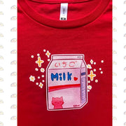 Kawaii Milk (Relaxed Fit) - Crop-Top