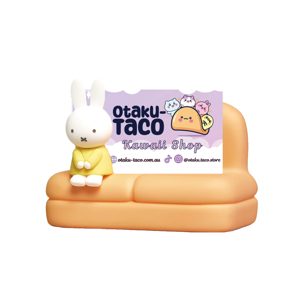 Miffy Sofa Series Blind Box – Multifunctional Mini Phone Stand (6 cm)