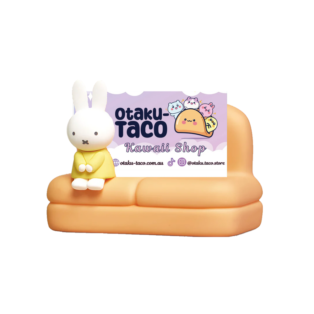 Miffy Sofa Series Blind Box – Multifunctional Mini Phone Stand (6 cm)