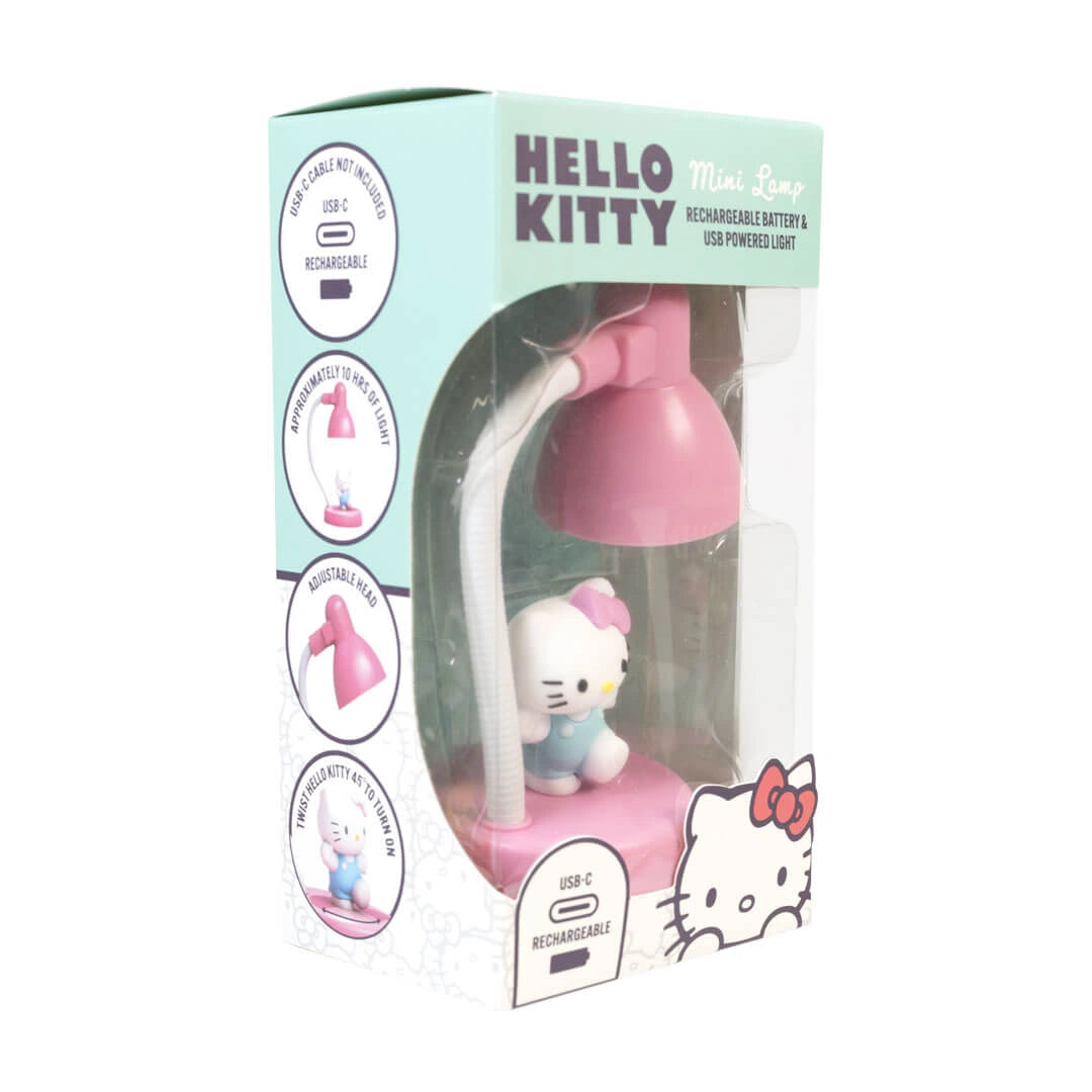 Pink Hello Kitty desk lamp with adjustable head 15 cm