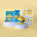 Pompompurin Friendship Box – Hello Kitty & Friends Collectible Figure (9 cm)