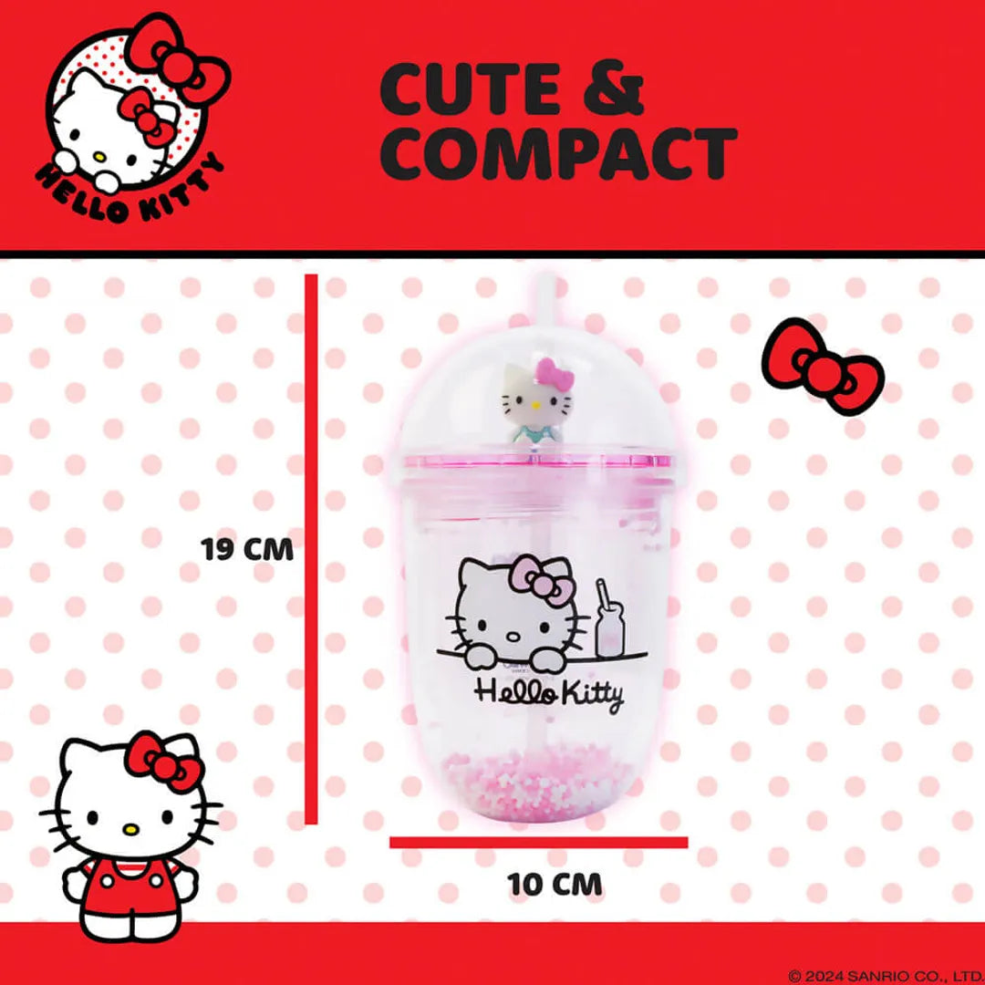 Hello Kitty tumbler with measurements 