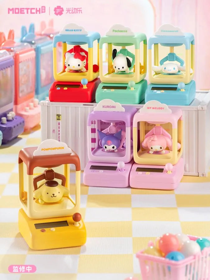 Collection of colorful Sanrio blind box wobble machine series