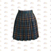 Green Tartan -Pleated skirt - Japanese/ Korean school girl - Cosplay skirt