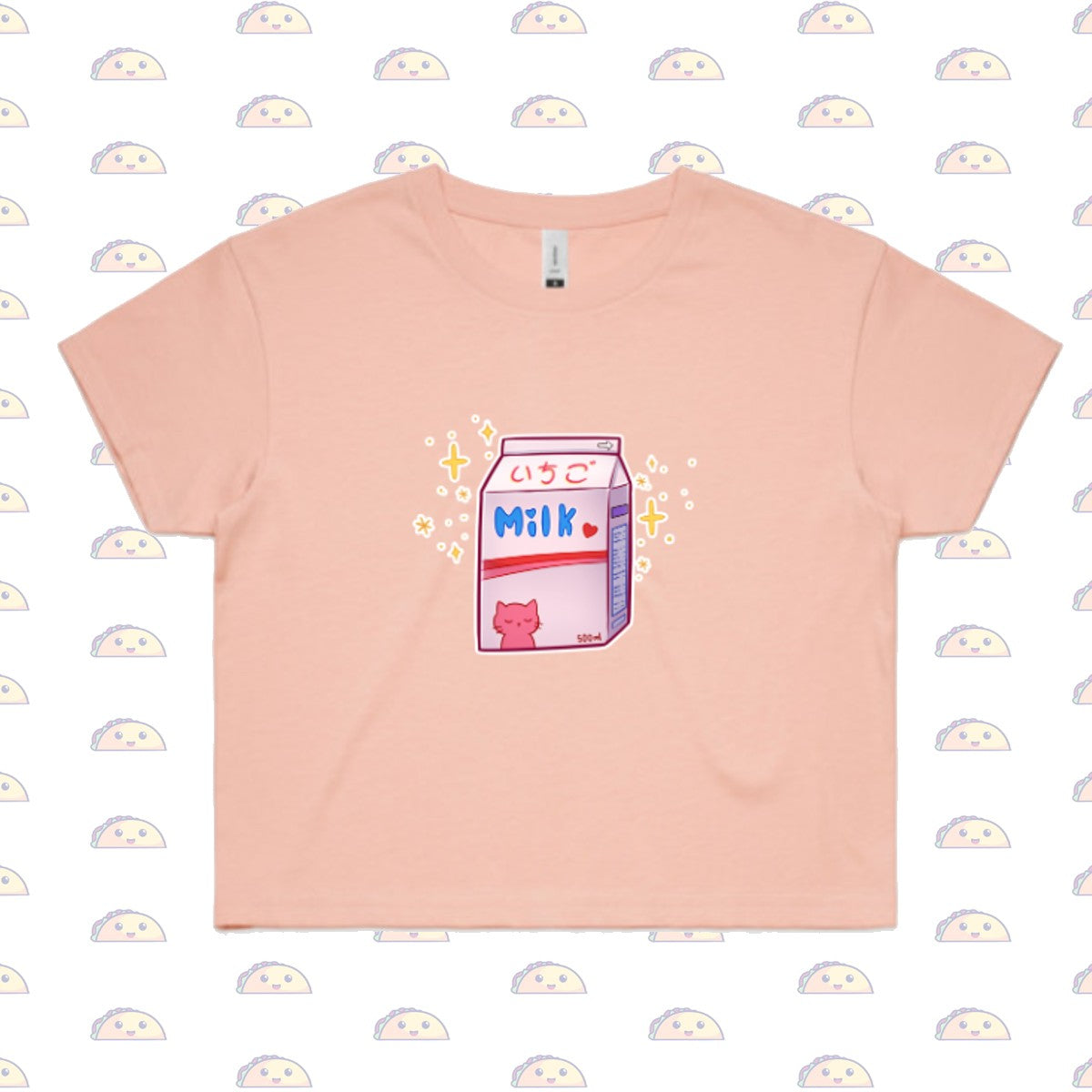 Kawaii Milk (Relaxed Fit) - Crop-Top